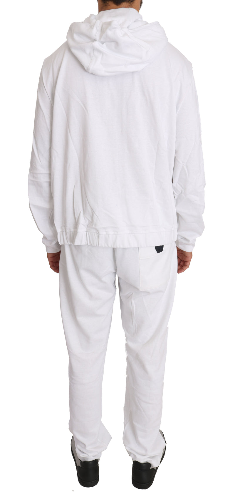 White Cotton Sweater Pants  Tracksuit