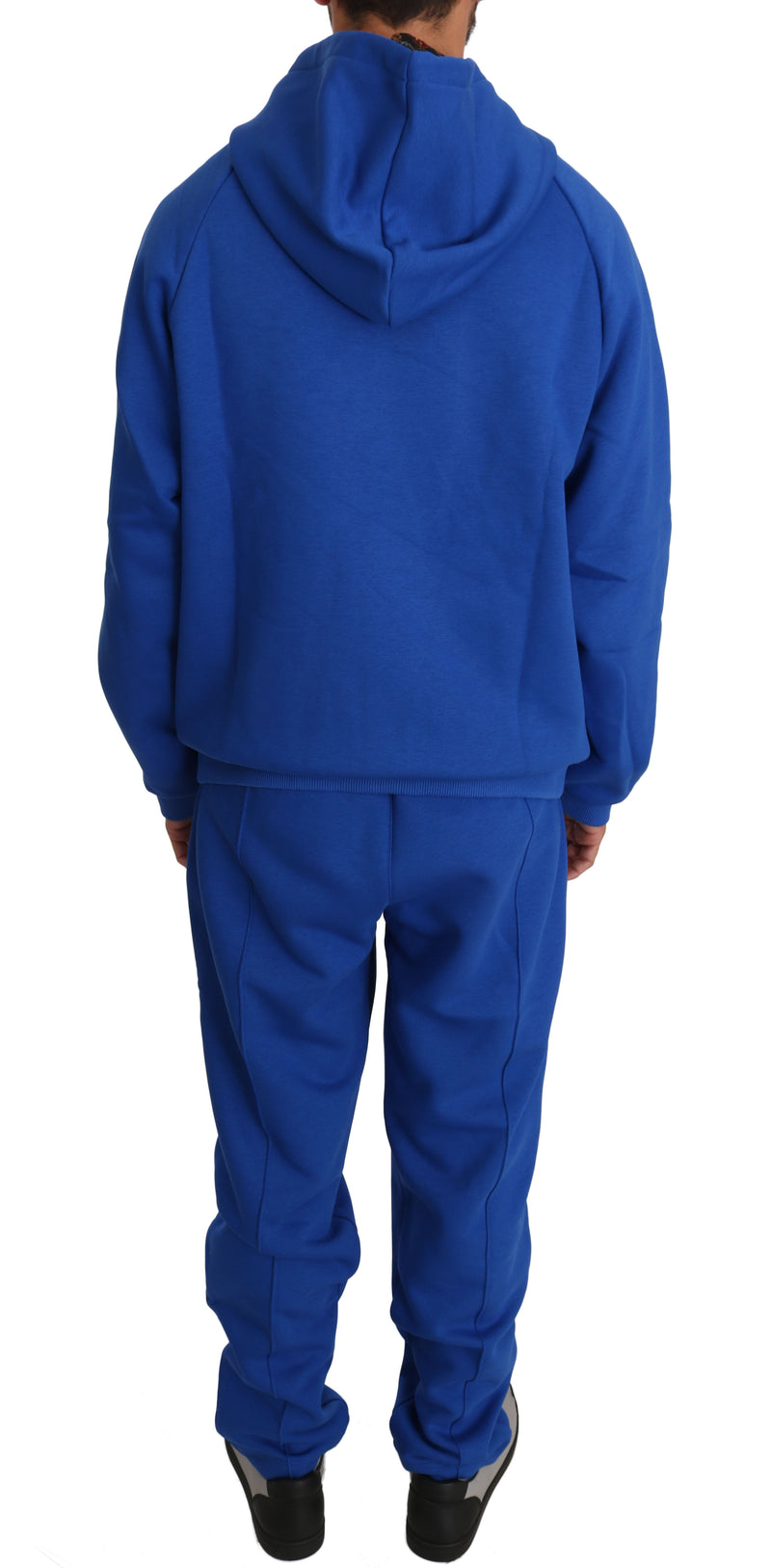 Blue Cotton Sweater Pants Tracksuit