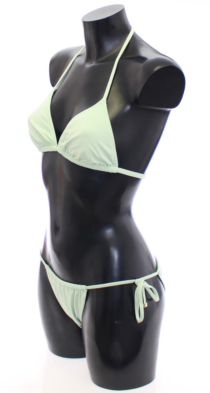 Green 2 Piece Bikini Swimwear Beachwear