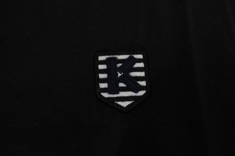 Black Cotton Stretch Crewneck T-Shirt