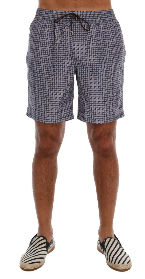 Blue Print Beachwear Shorts