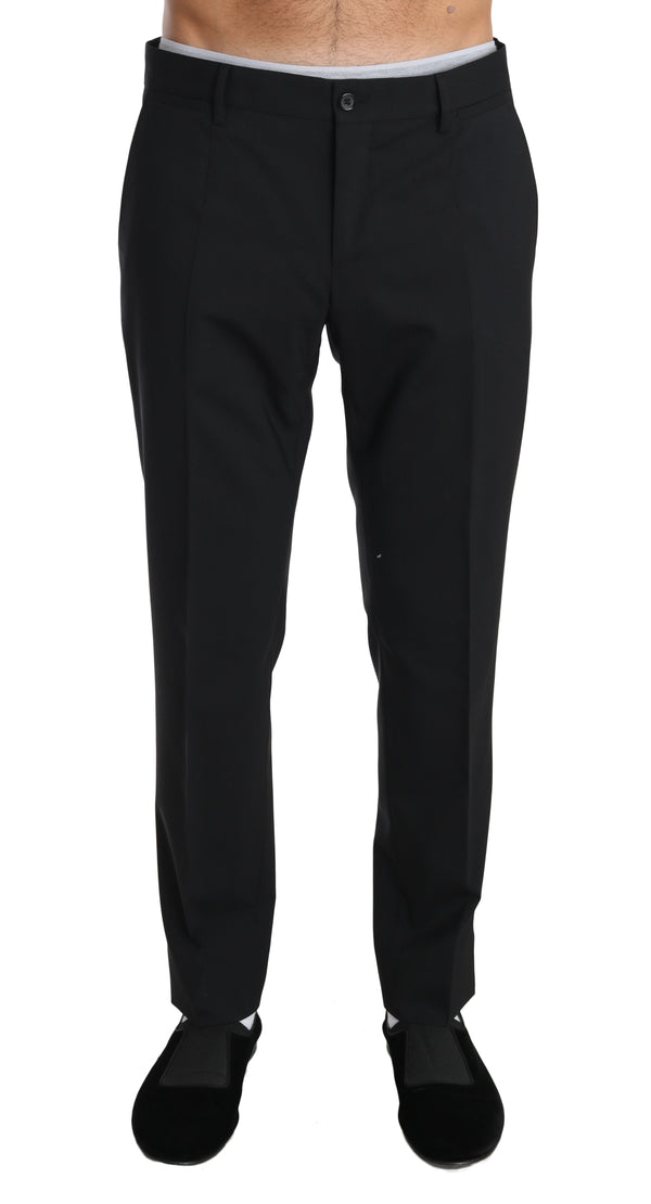 Black Wool MARTINI 2 Piece Stretch