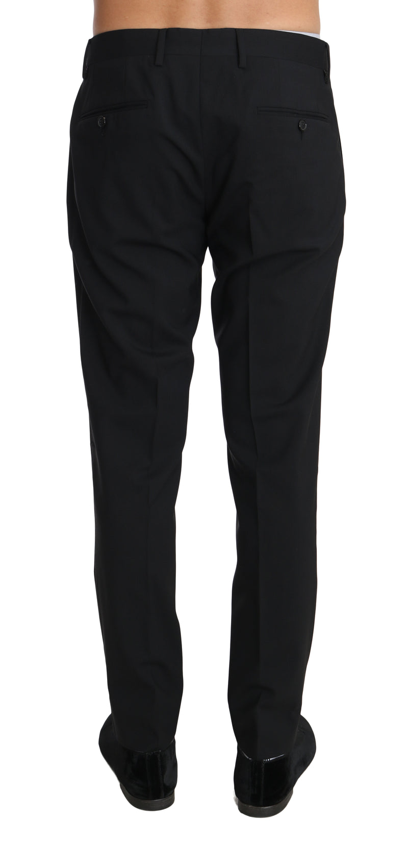 Black Wool MARTINI 2 Piece Stretch