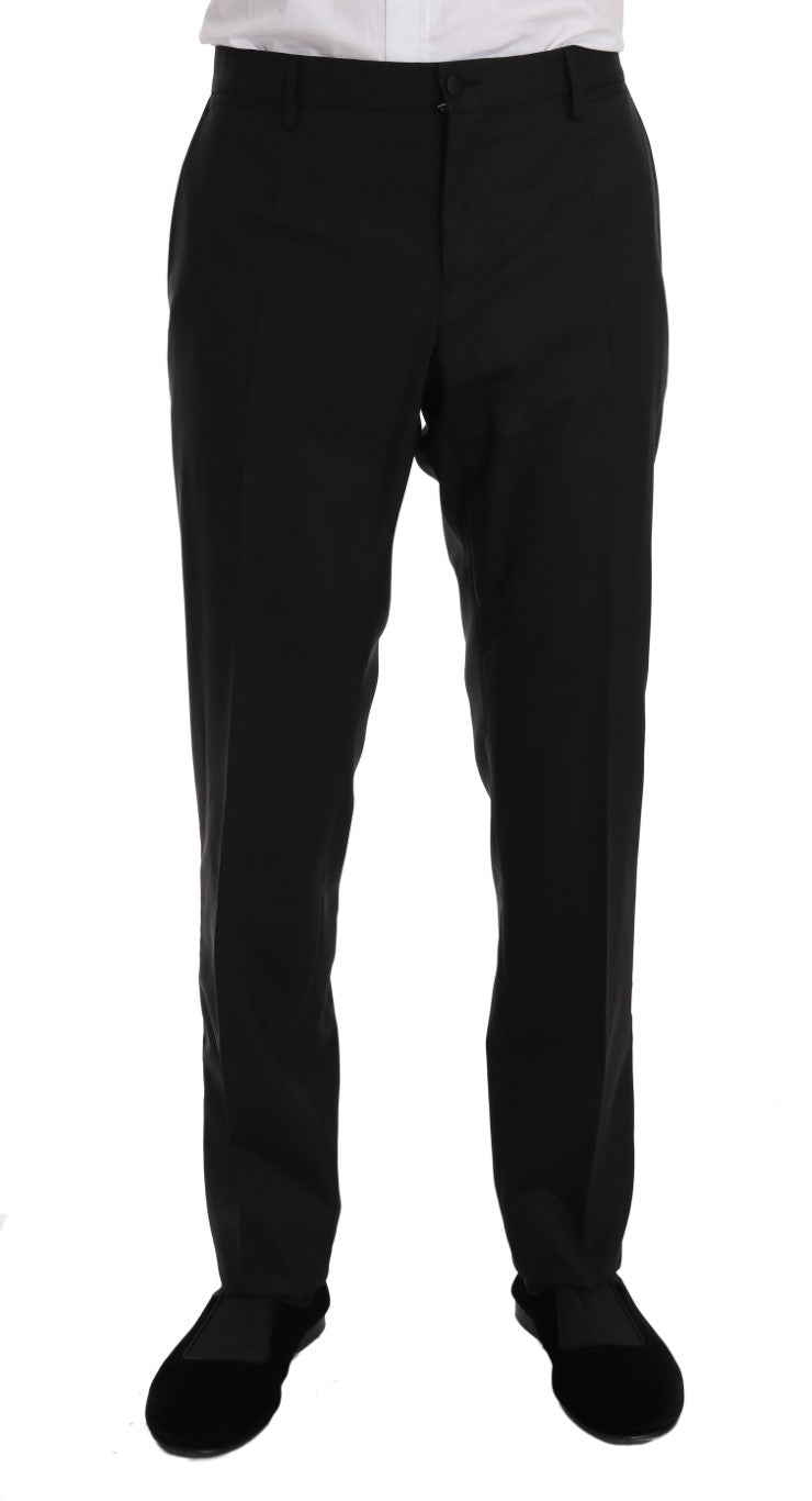 Black Double Breasted Slim Fit MARTINI