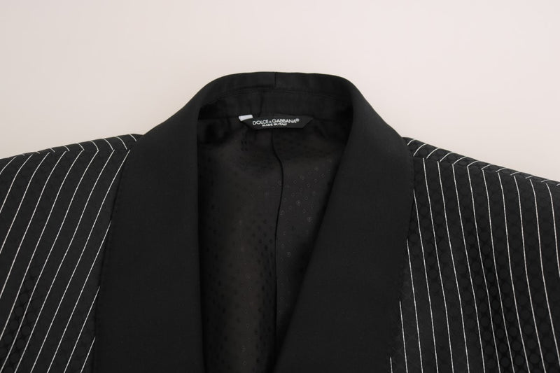 Black Double Breasted Slim Fit MARTINI