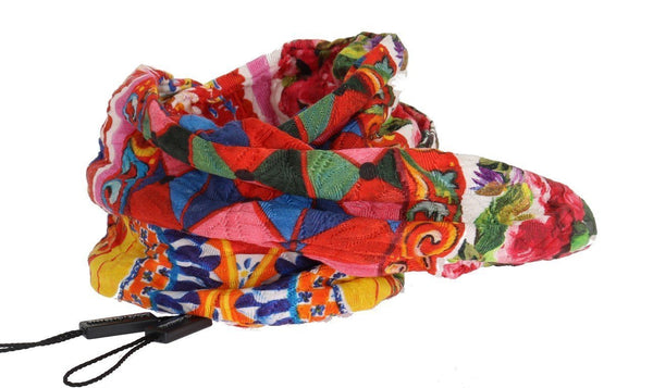 Multicolor Carretto Brocade Waist Belt