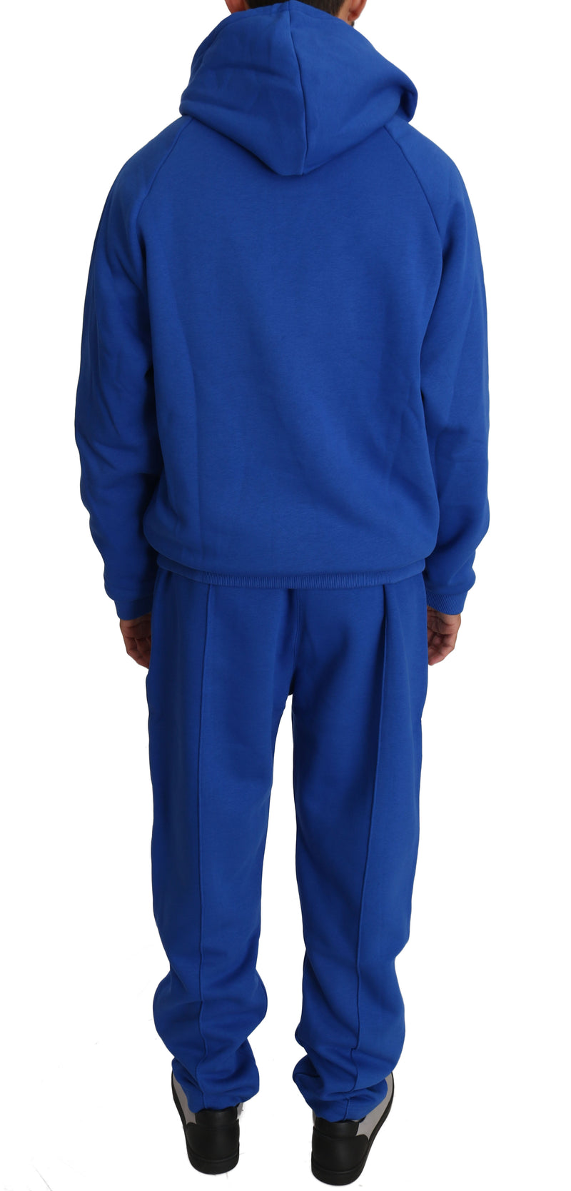 Blue Cotton Sweater Pants Tracksuit