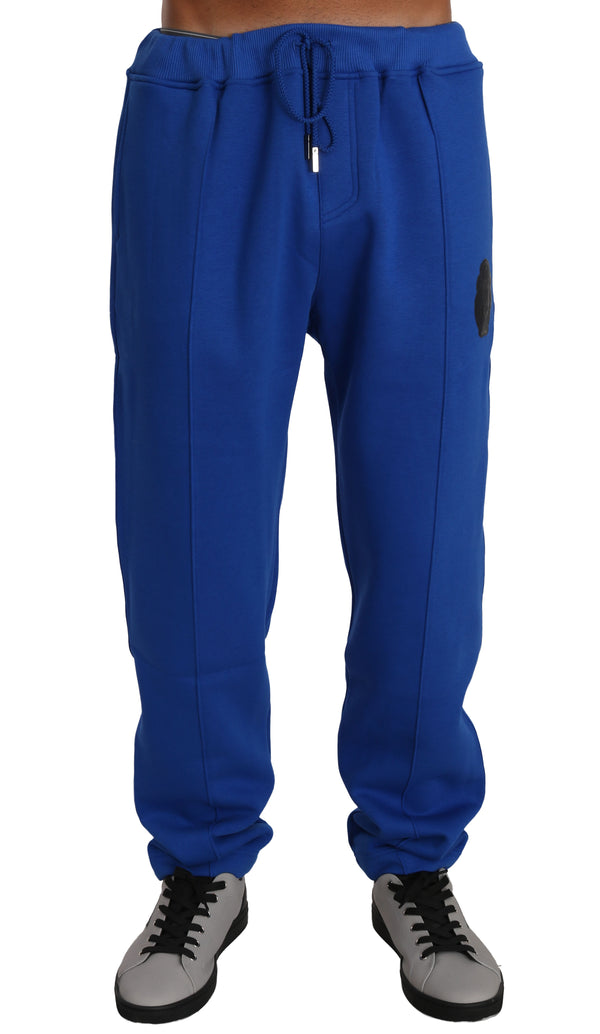 Blue Cotton Sweater Pants Tracksuit