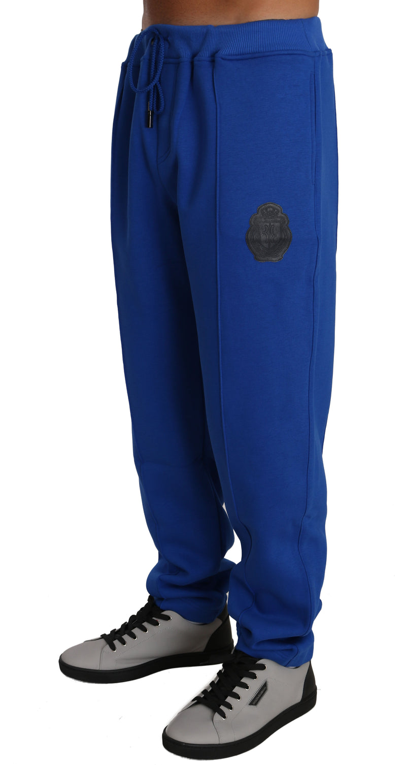 Blue Cotton Sweater Pants Tracksuit