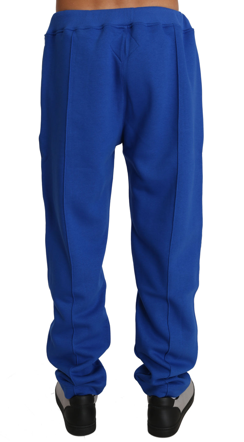 Blue Cotton Sweater Pants Tracksuit