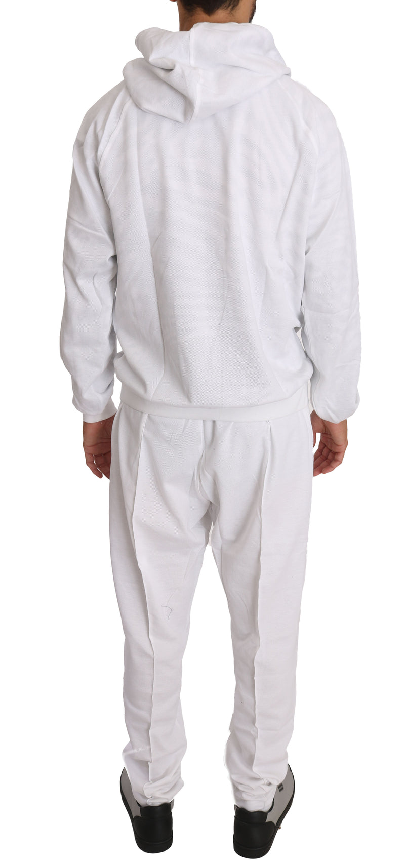 White Cotton Sweater Pants  Tracksuit