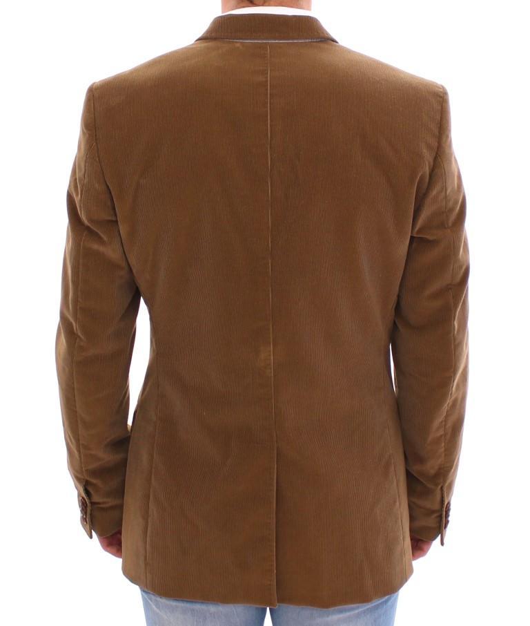 Brown manchester cotton blazer
