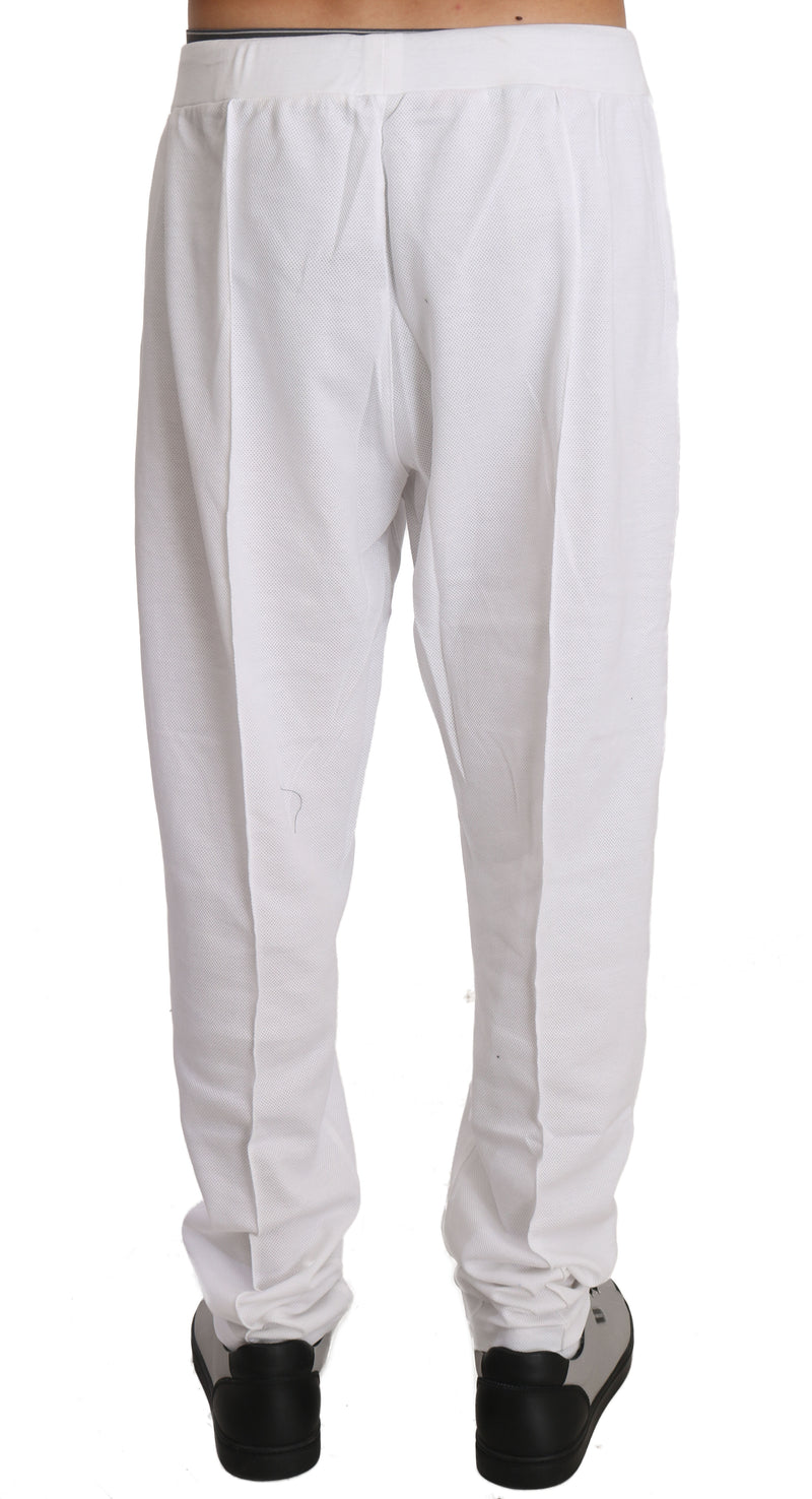 White Cotton Sweater Pants  Tracksuit