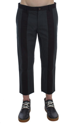 Gray Brown 3/4 Length Pants