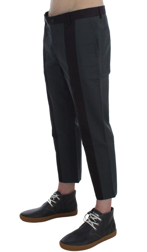 Gray Brown 3/4 Length Pants