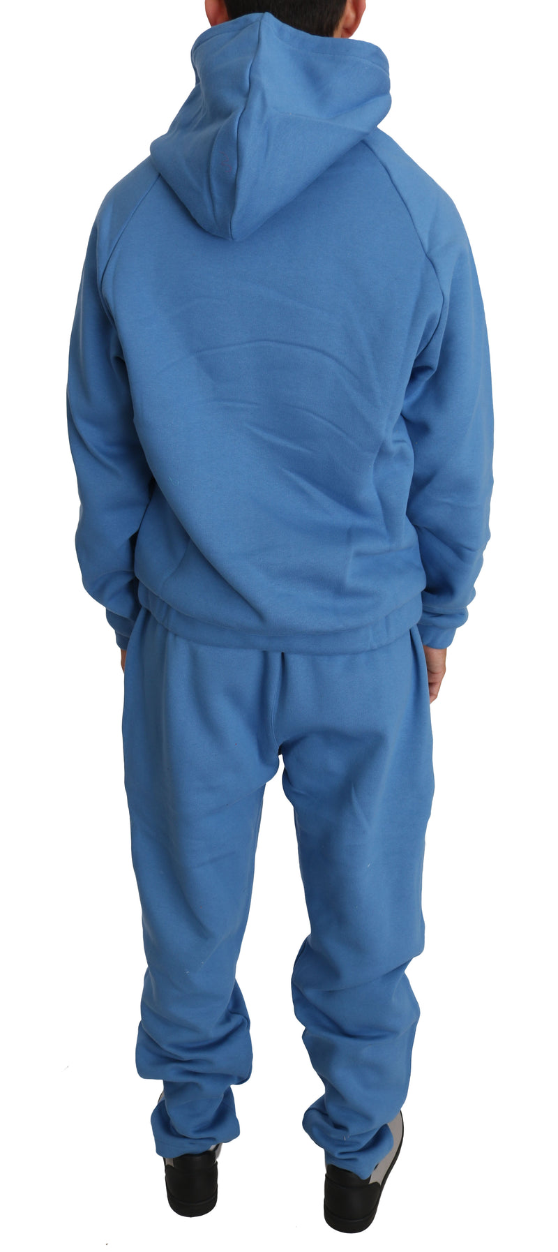 Blue Cotton Sweater Pants Tracksuit