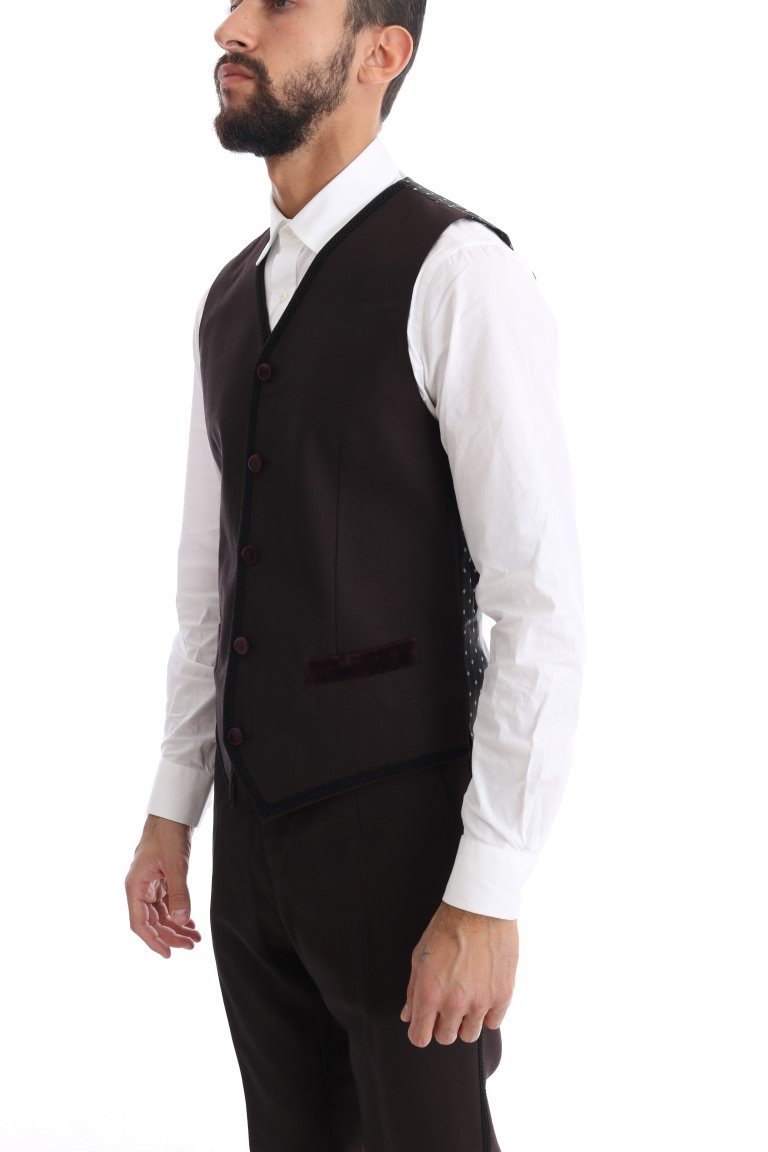 Bordeaux Torero 3 Piece SICILIA Suit