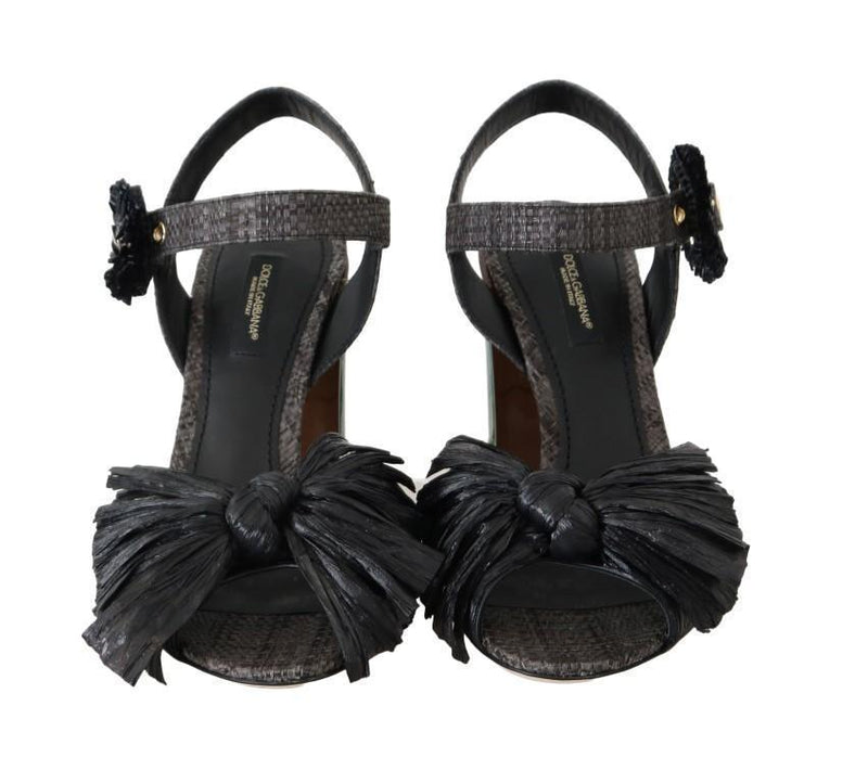 Black Antica Trattoria Sandals