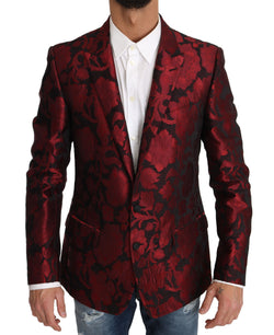 Bordeaux Jacquard MARTINI Blazer Jacket