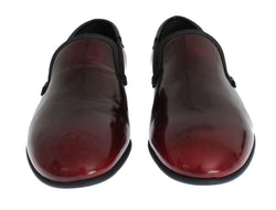 Bordeaux Patent Leather Dress Loafers