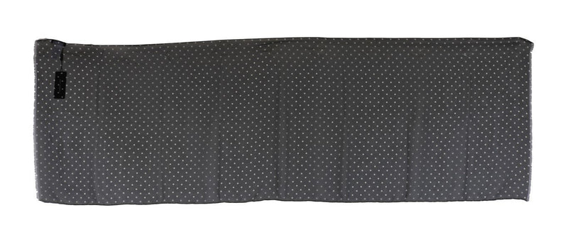 Black White Polka Dotted Scarf