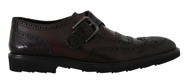 Bordeaux Leather Derby Wingtip Oxford