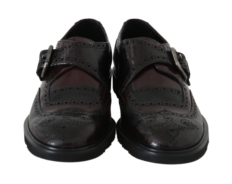 Bordeaux Leather Derby Wingtip Oxford