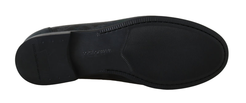 Leather Loafers Moccasins Green Blue Loafers