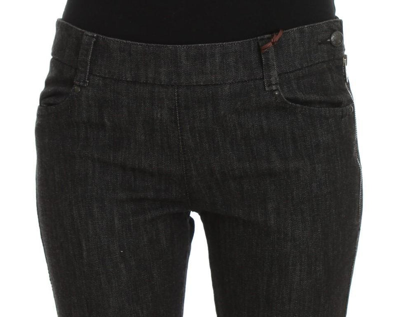 Blue Cotton Slim Fit Denim Jeans