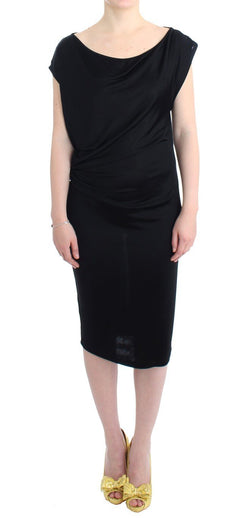 Black assymetric dress