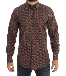 Red Egg Plant GOLD Slim Fit Casual Shirt