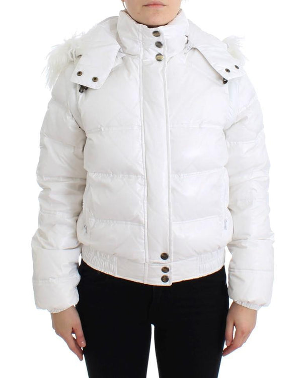 White puffer jacket/vest
