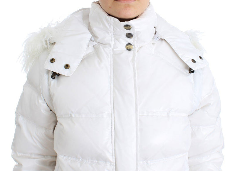 White puffer jacket/vest