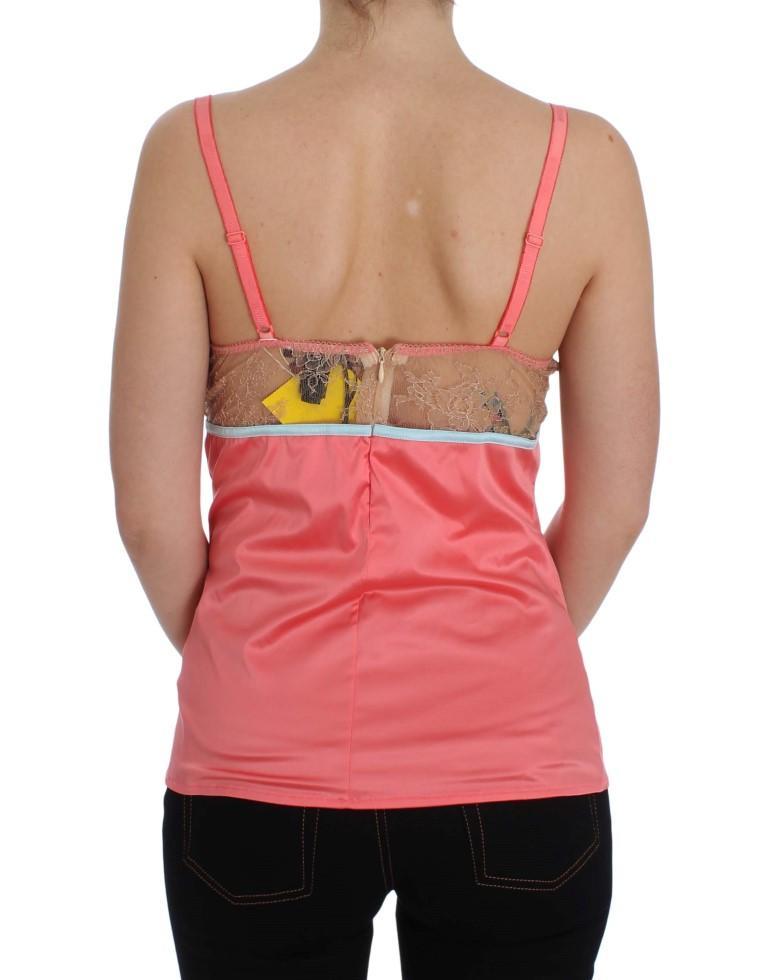 Pink Camisole Blouse Tank Top