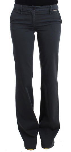 Gray wide leg pants