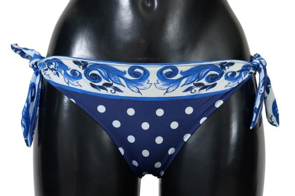 Blue Majolica Bikini Bottom