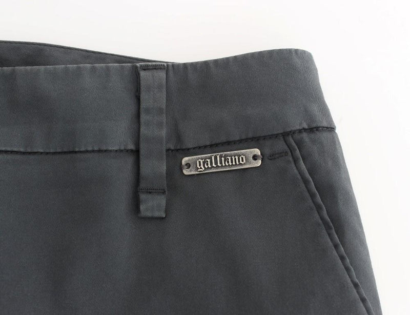 Gray wide leg pants