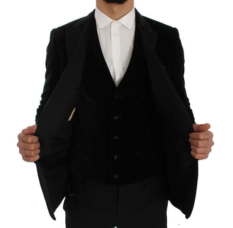 Green Velvet Slim Fit Blazer Jacket