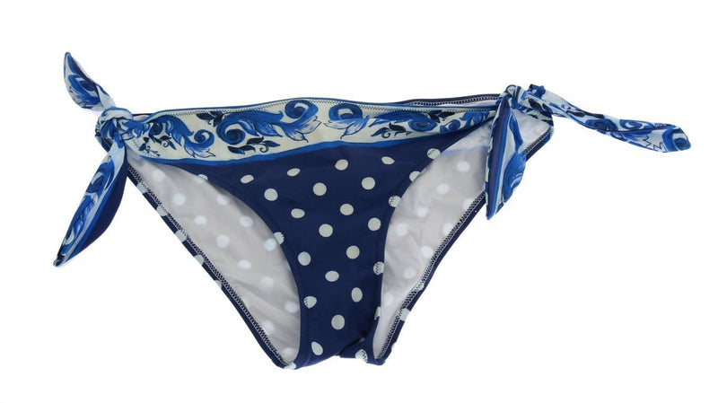 Blue Majolica Bikini Bottom