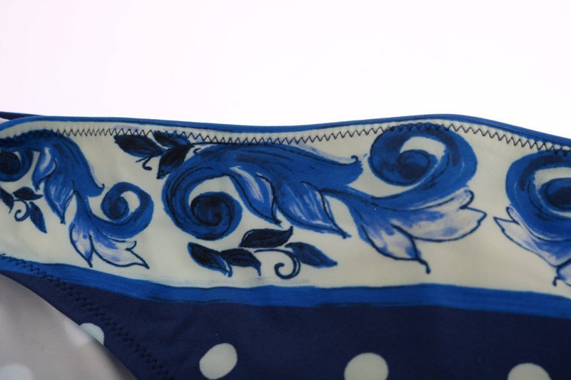 Blue Majolica Bikini Bottom
