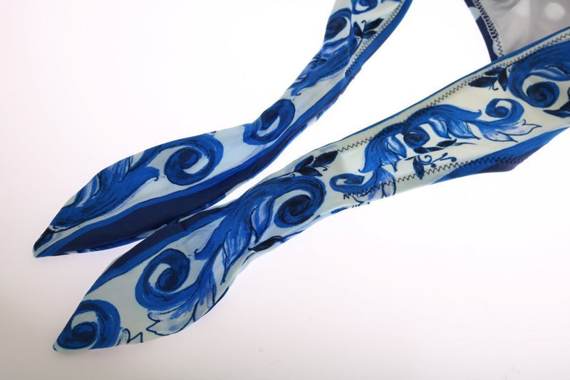 Blue Majolica Bikini Bottom