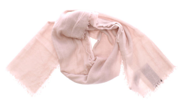 Scarf Men's Beige 100% Cashmere