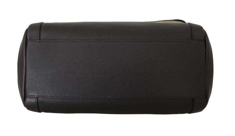Brown Leather Hand Shoulder Bag