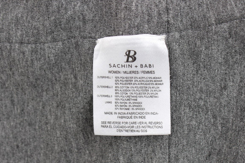 Gray Jacket Short Trench Coat Jacket