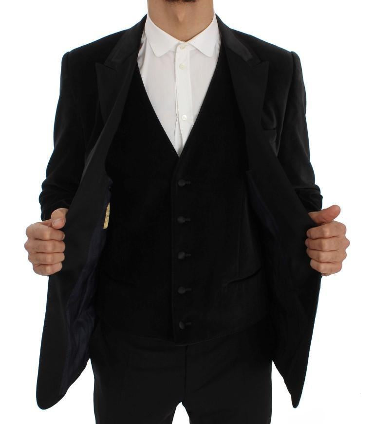 Gray Velvet Slim Fit Blazer Jacket