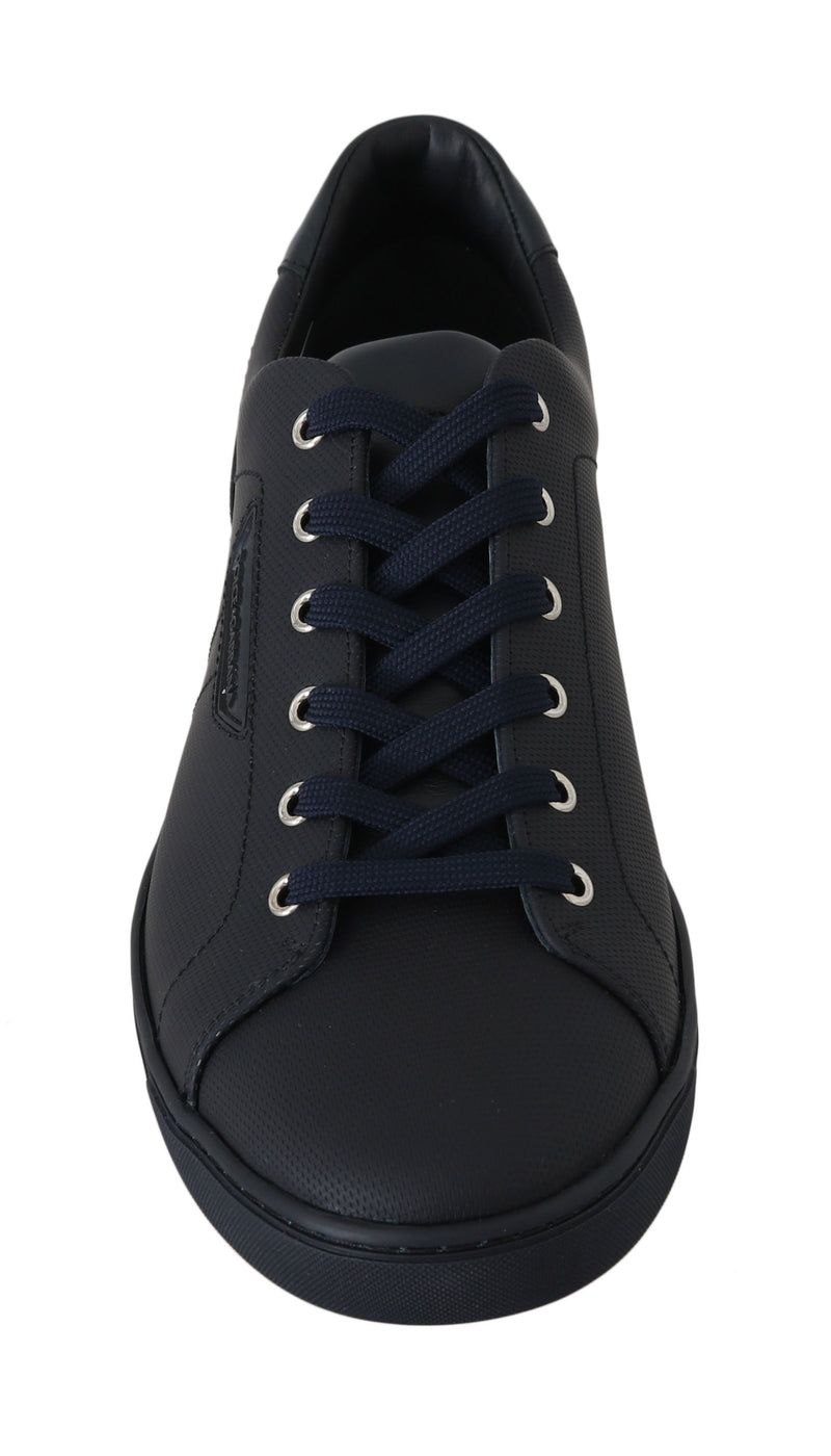 Blue Rubber Casual Sneakers