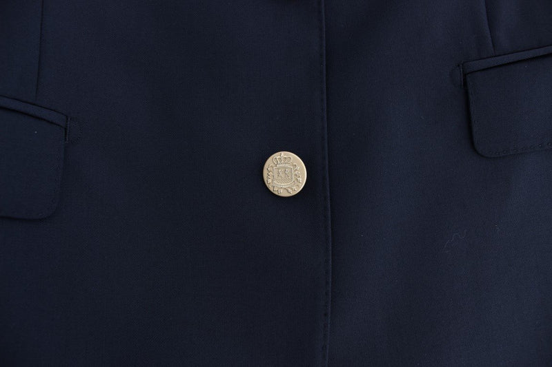 Black wool MARTINI slim fit blazer