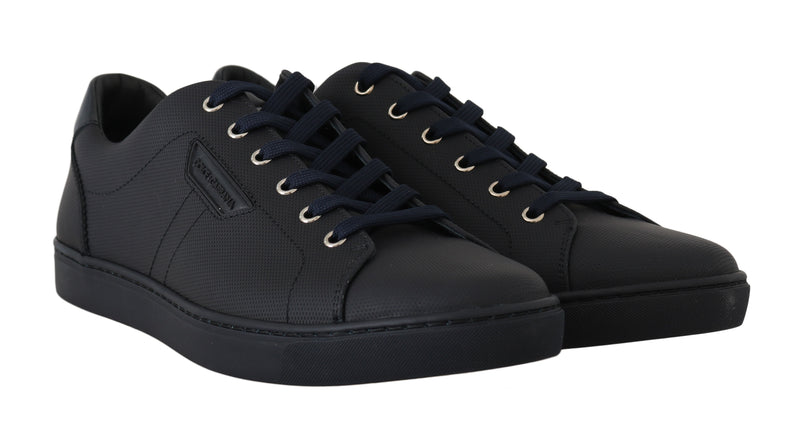 Blue Rubber Casual Sneakers