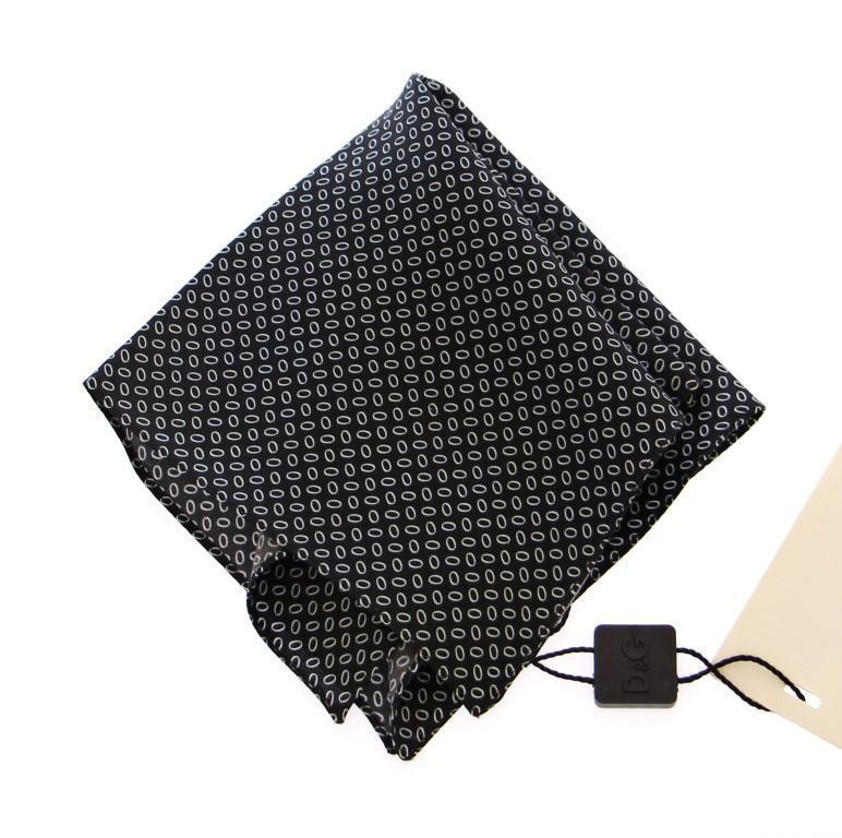 Black Silk Handkerchief