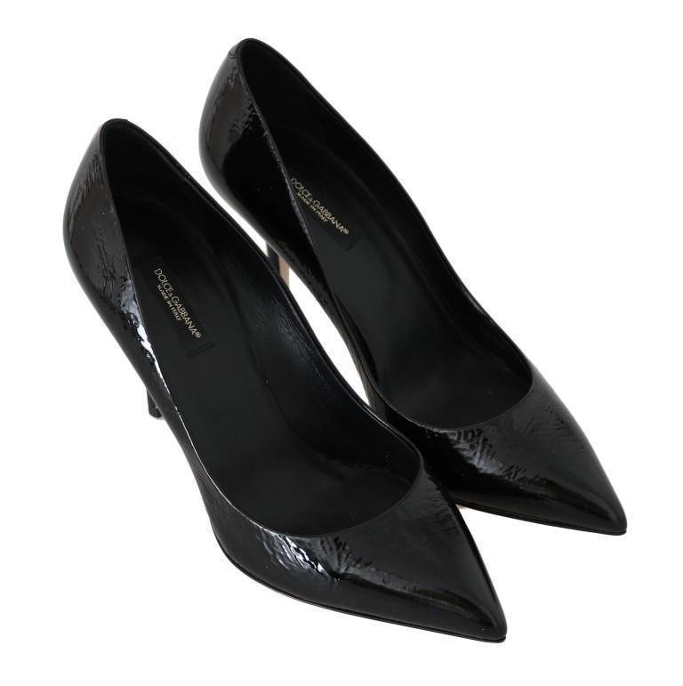 Black Patent Leather Classic Pumps